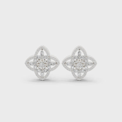 Sparkina Stud Diamond Earrings