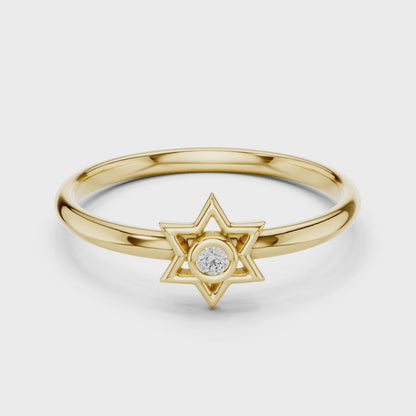 Regal Star Diamond Ring